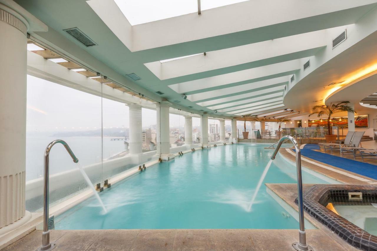 Hotel Enjoy Vina Del Mar Zewnętrze zdjęcie The pool at the 39th floor